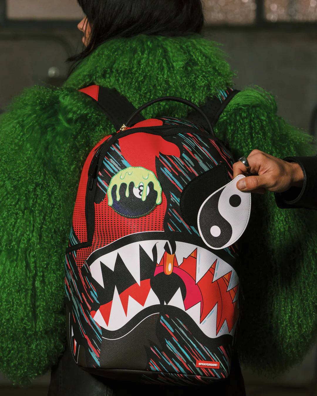 Sprayground Split Design Dlxsv Backpack