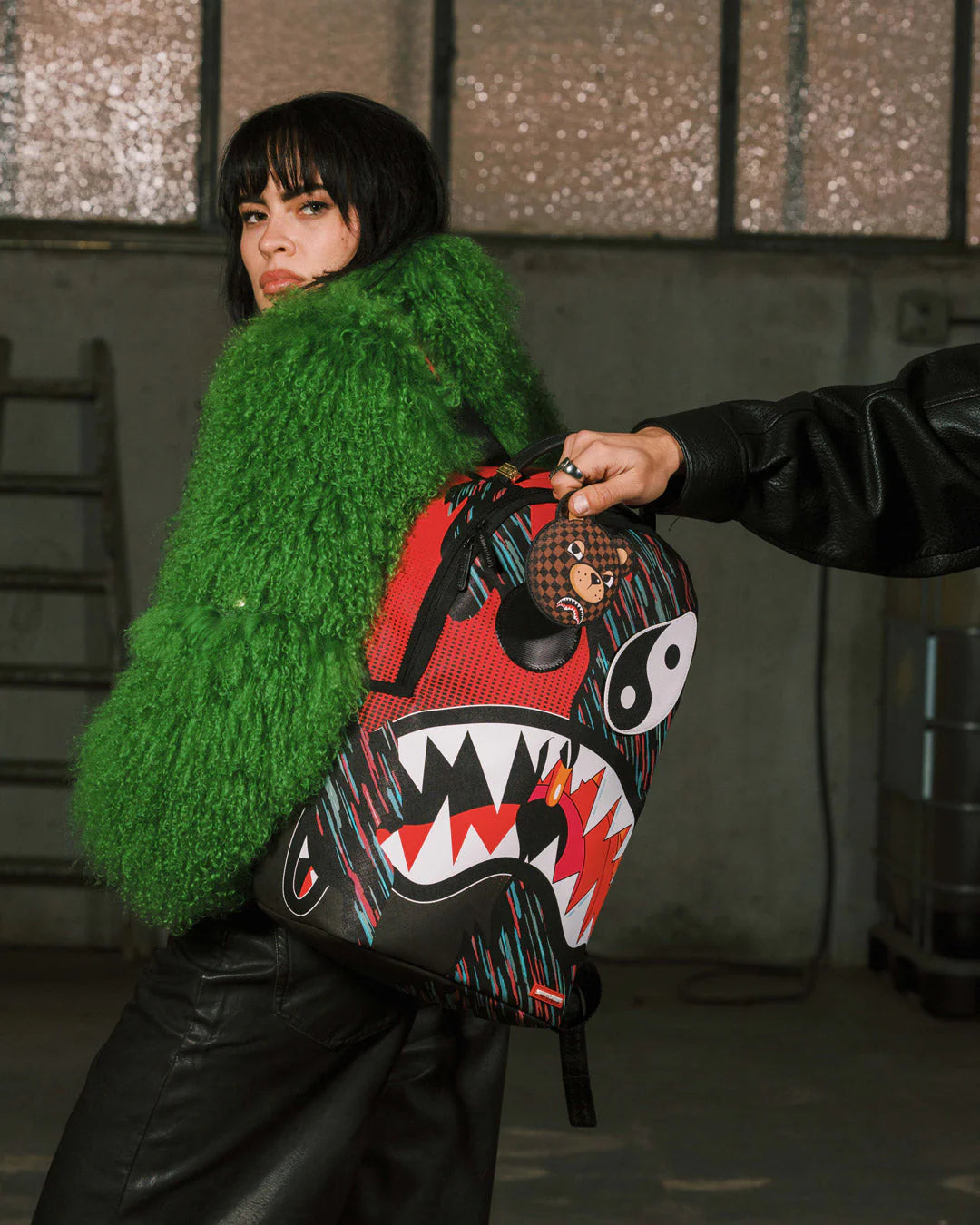 Sprayground Split Design Dlxsv Backpack