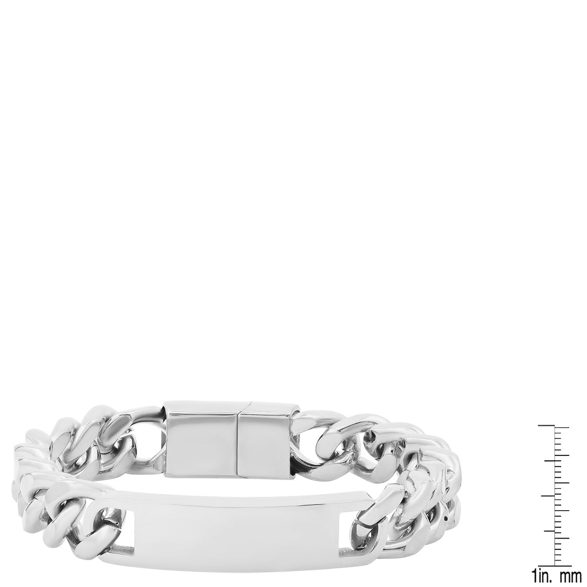 Deluxe Cuban Link Chain ID Bracelet