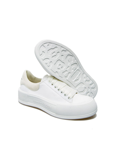 ALEXANDER MCQUEEN DECK LACEUP PLIMSOLL