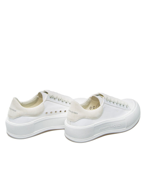 ALEXANDER MCQUEEN DECK LACEUP PLIMSOLL