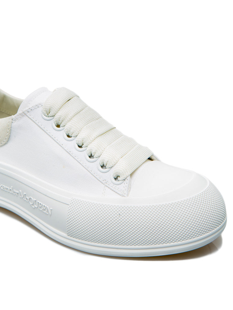 ALEXANDER MCQUEEN DECK LACEUP PLIMSOLL