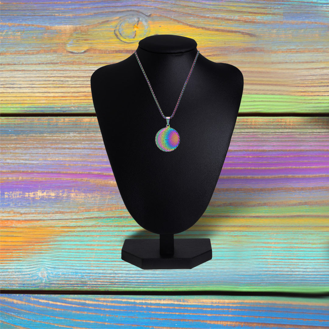 Lord's Prayer Medallion Necklace