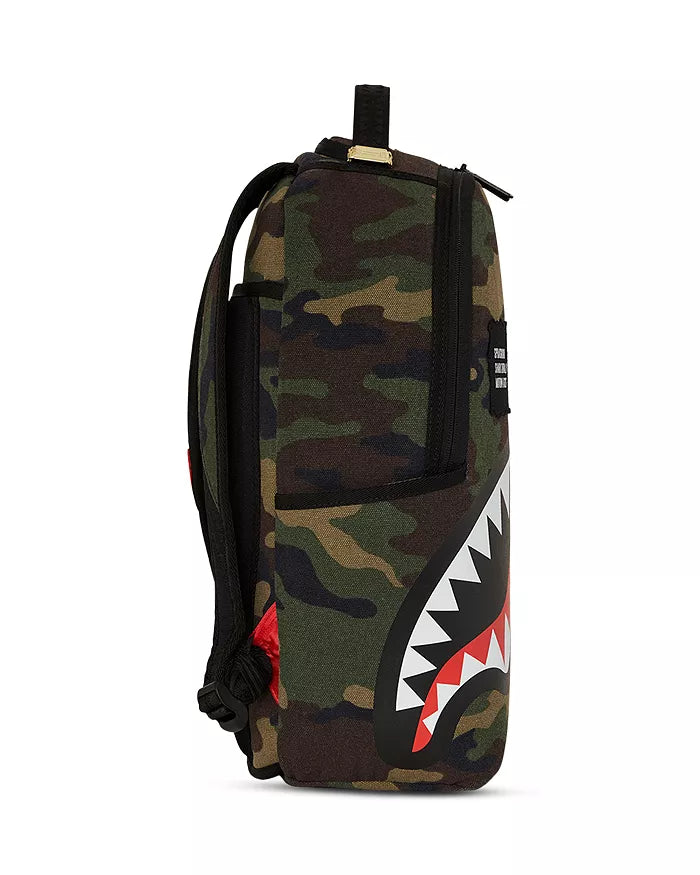 SPRAYGROUND SHARK CENTRAL CAMO DLXS BACKPACK