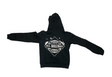 DNA World Wild Hoodie - Denim Hands - Black / Black