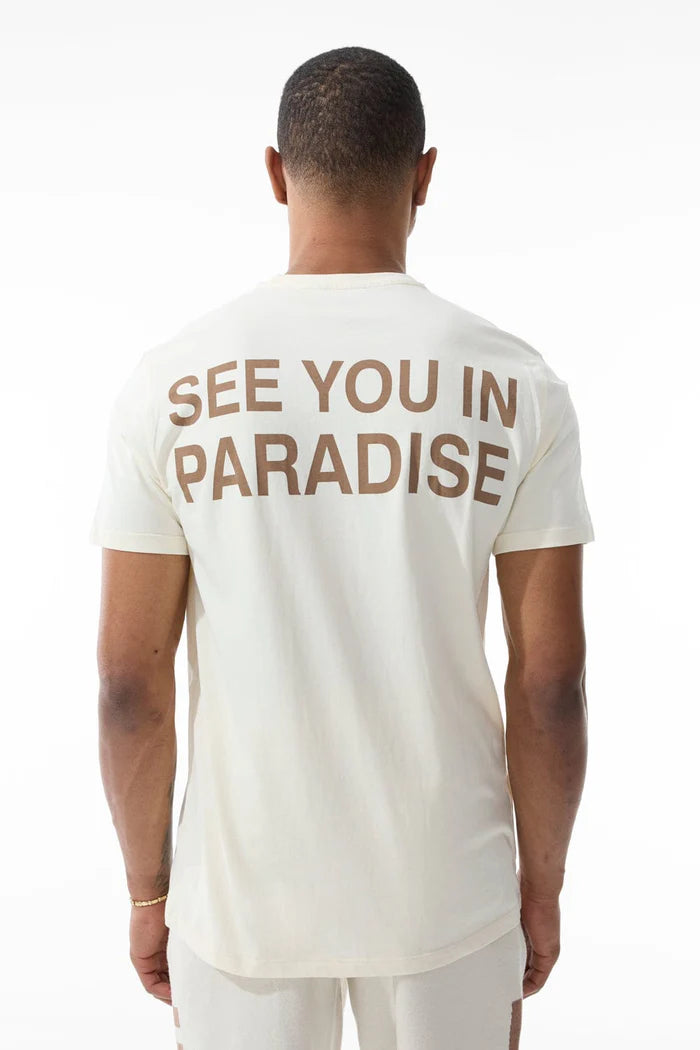 JORDAN CRAIG SEE YOU IN PARADISE T-SHIRT MULTI COLORS