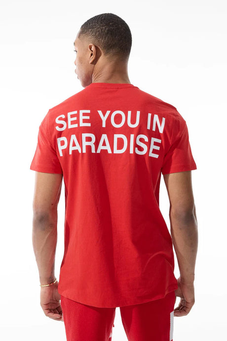JORDAN CRAIG SEE YOU IN PARADISE T-SHIRT MULTI COLORS