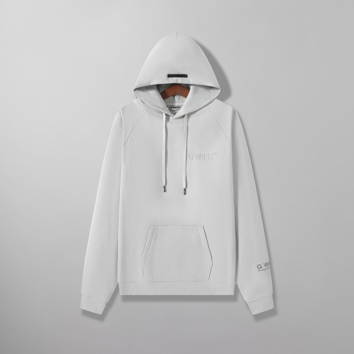 G WEST SMALL CHEST LOGO HOODIE