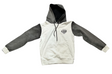 DNA World Wild Hoodie - Denim Hands - White / Black Wash