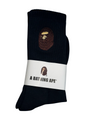 BAPE Black And Brown Ape Sock