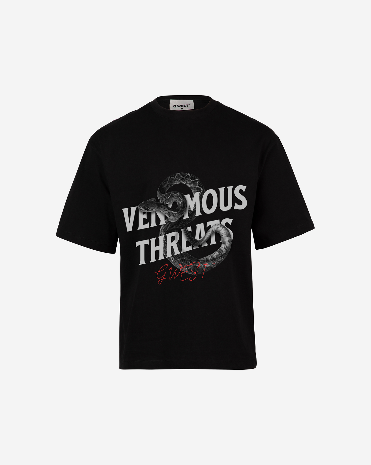 G-WEST VENOMOUS THREATS OVERSIZED TEE