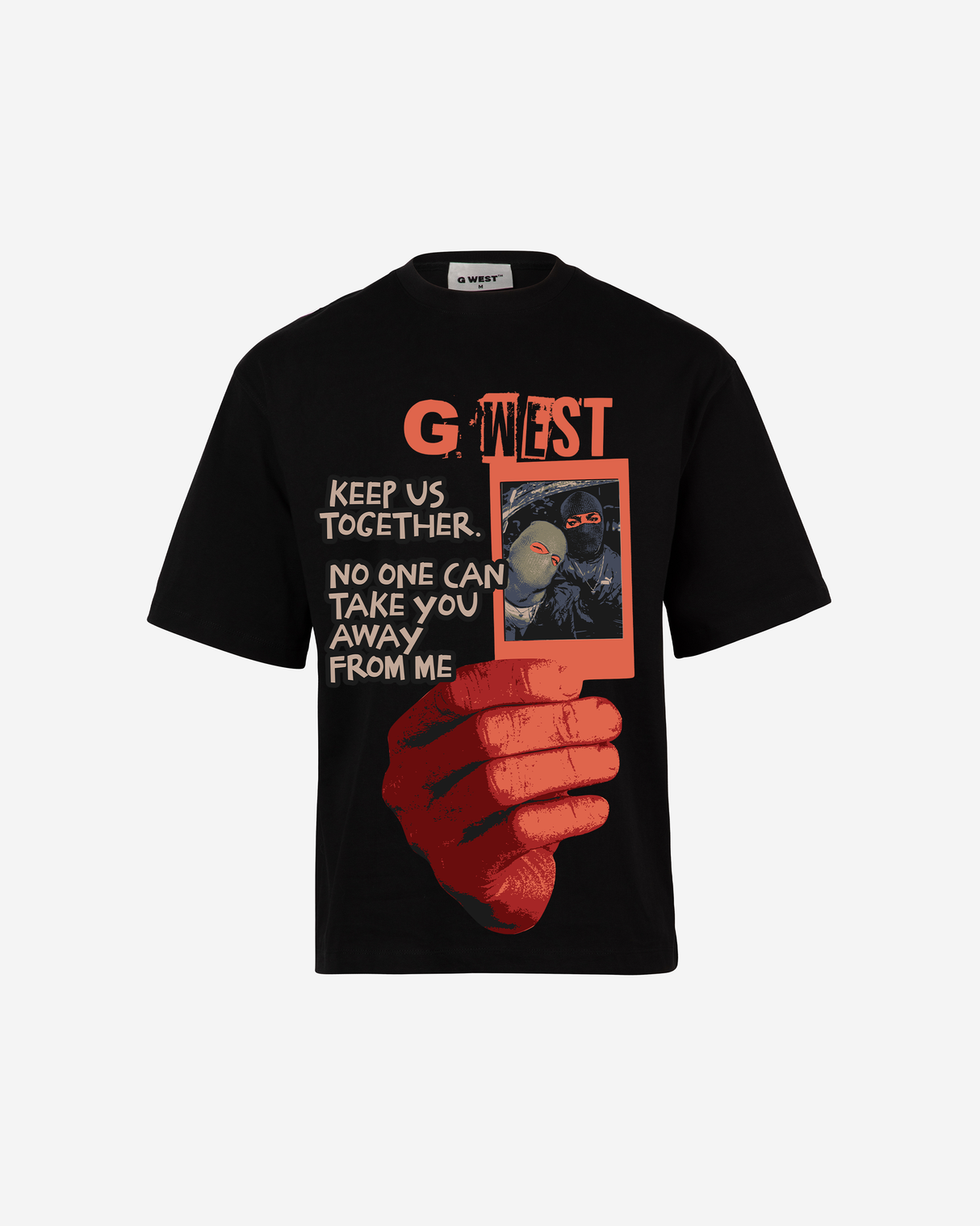 G-WEST KEEP VS TOGETHER OVERSIZED TEE