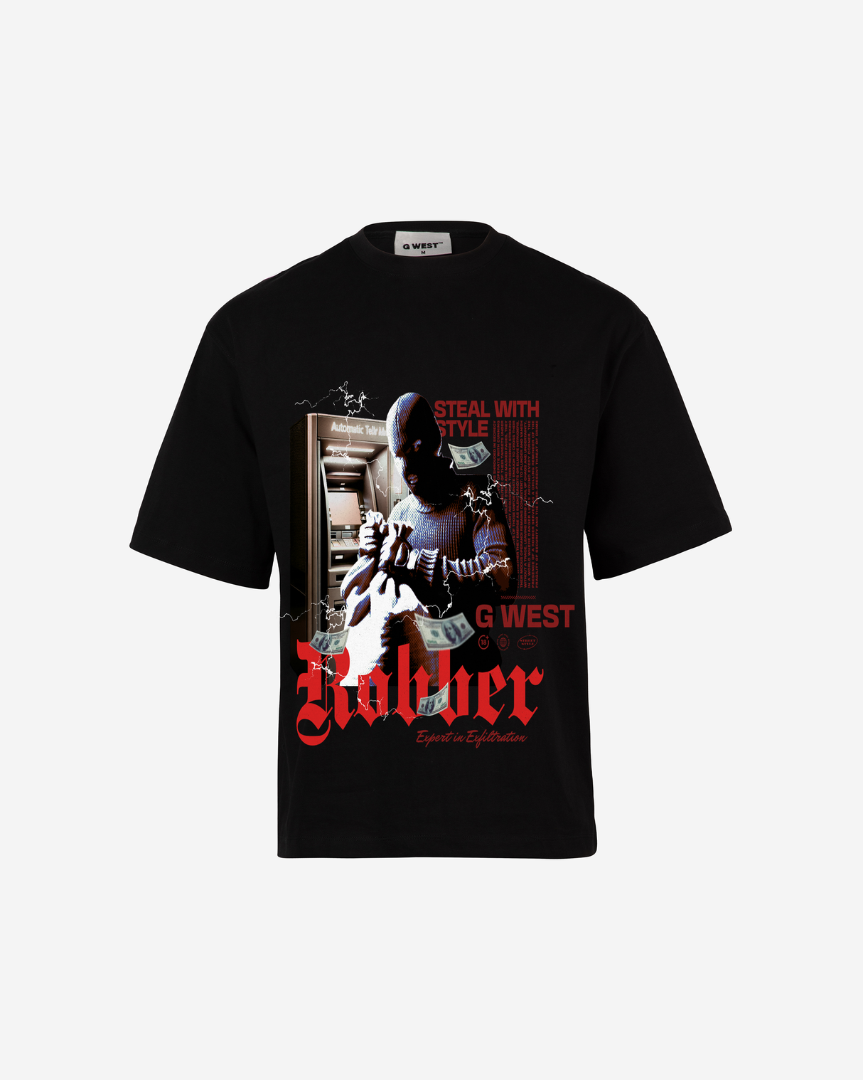 G-WEST ROBBER OVERSIZED TEE