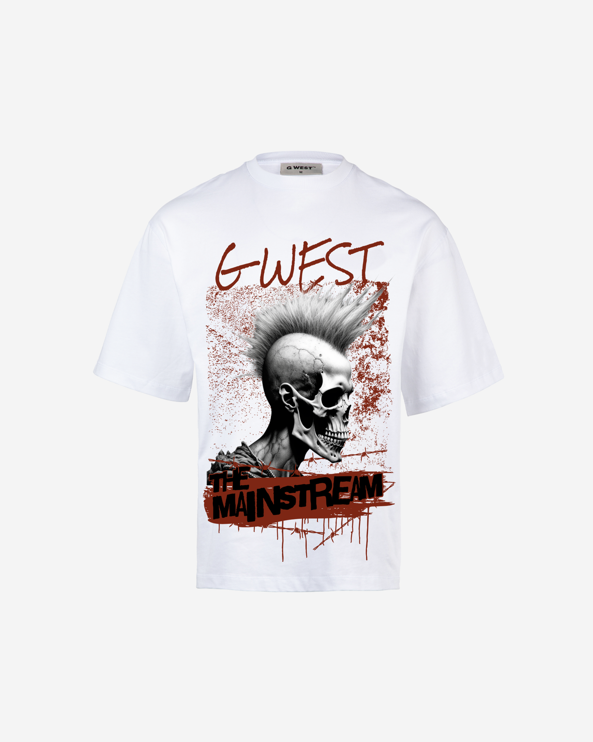 G-WEST THE MAINSTREAM OVERSIZED TEE
