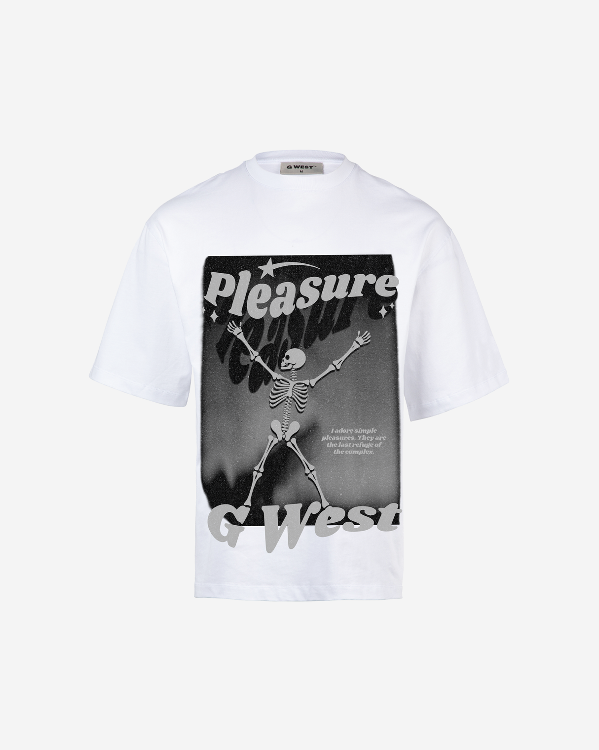 G-WEST PLEASURE OVERSIZED TEE
