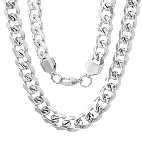 SteelTime XL Classic Cuban Link Chain Necklace