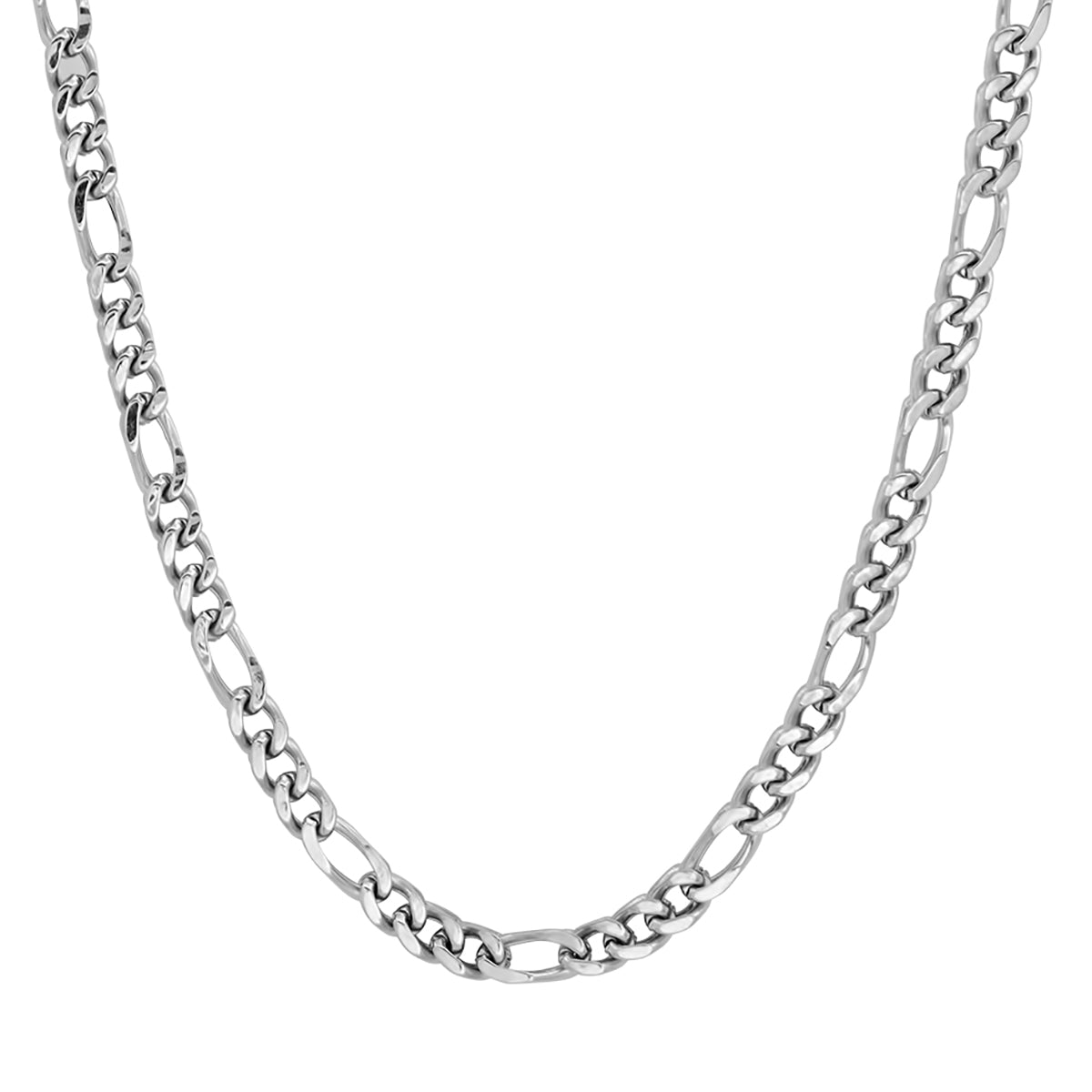 Slim Figaro Wheat Chain Necklace