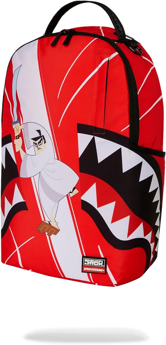 SPRAYGROUND SAMURAI JACK SHARK MOUTH SLICE DLXR BACKPACK