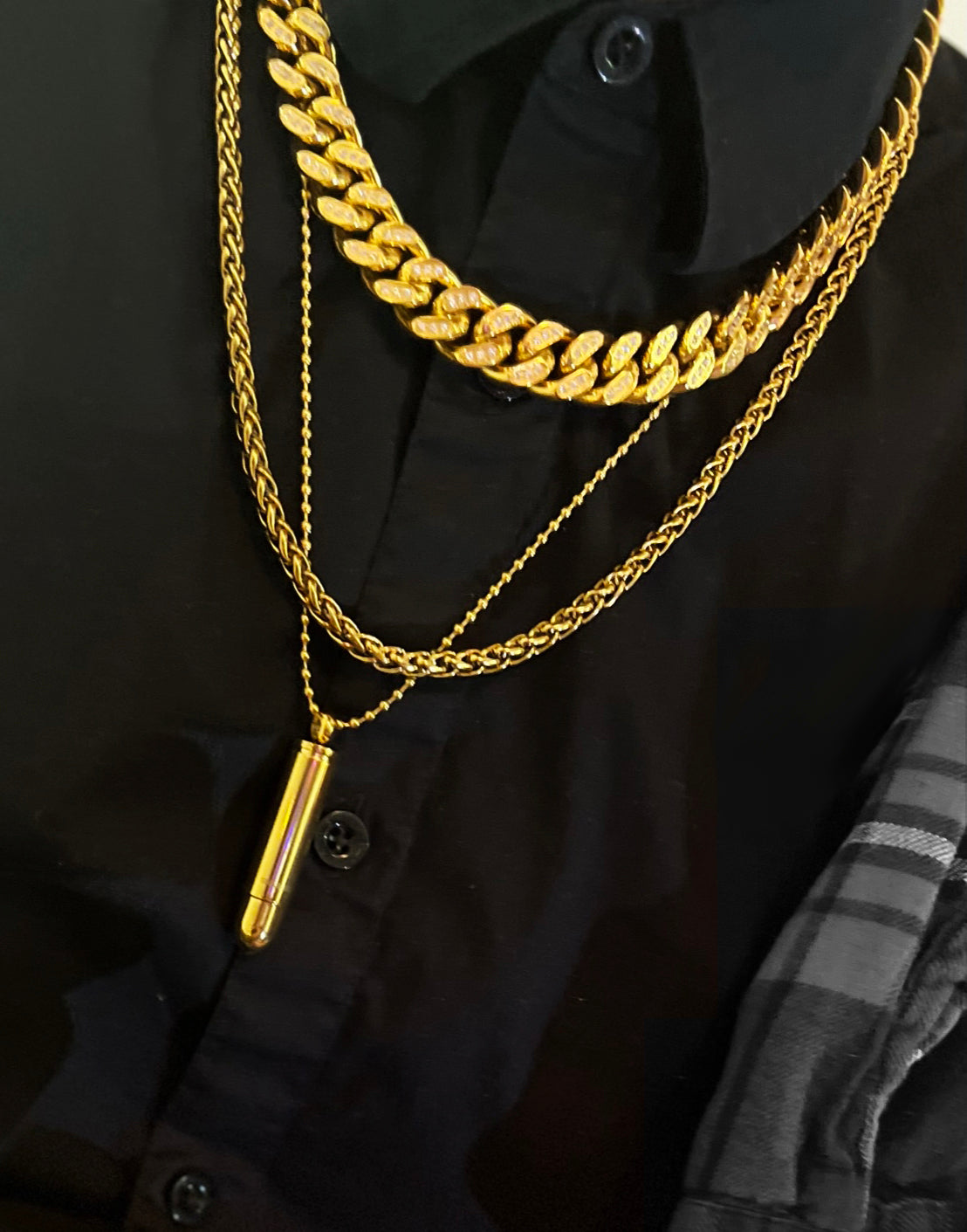 Lord's Prayer Bullet Pendant