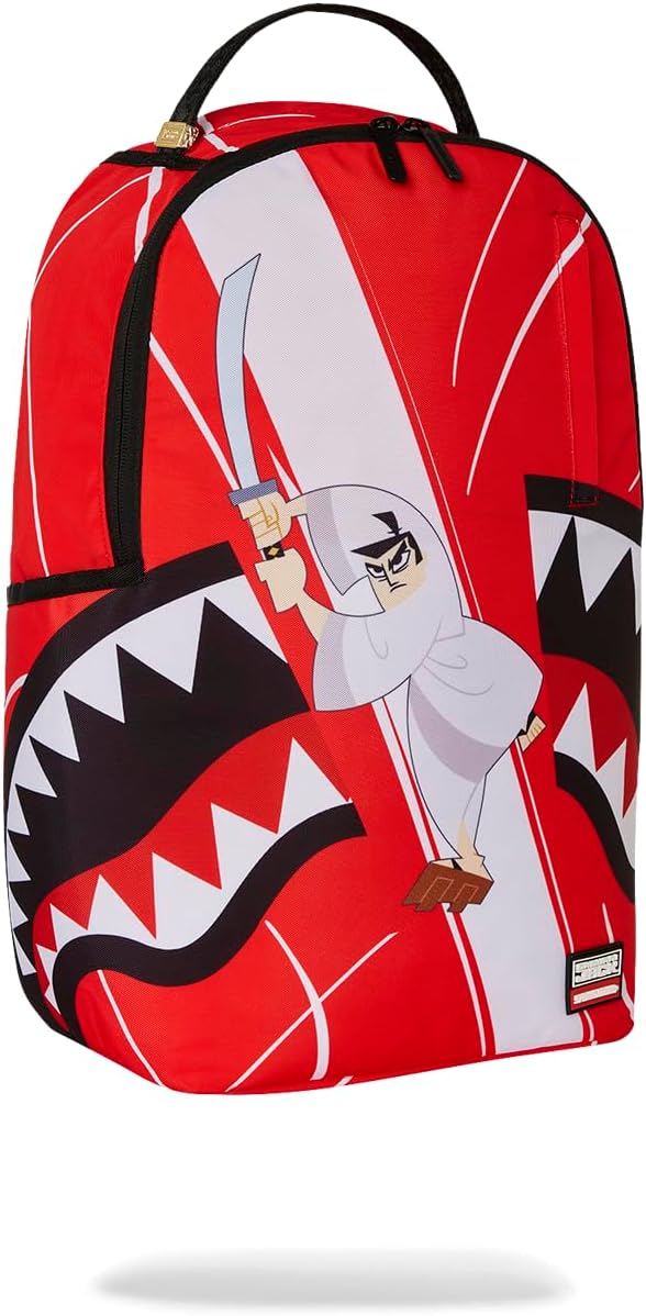 SPRAYGROUND SAMURAI JACK SHARK MOUTH SLICE DLXR BACKPACK