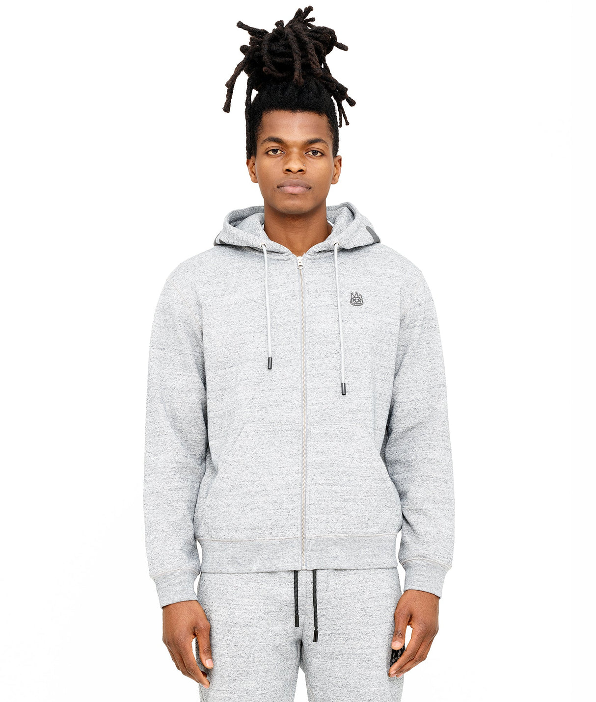 Cult - ZIP HOODY IN HEATHER GREY