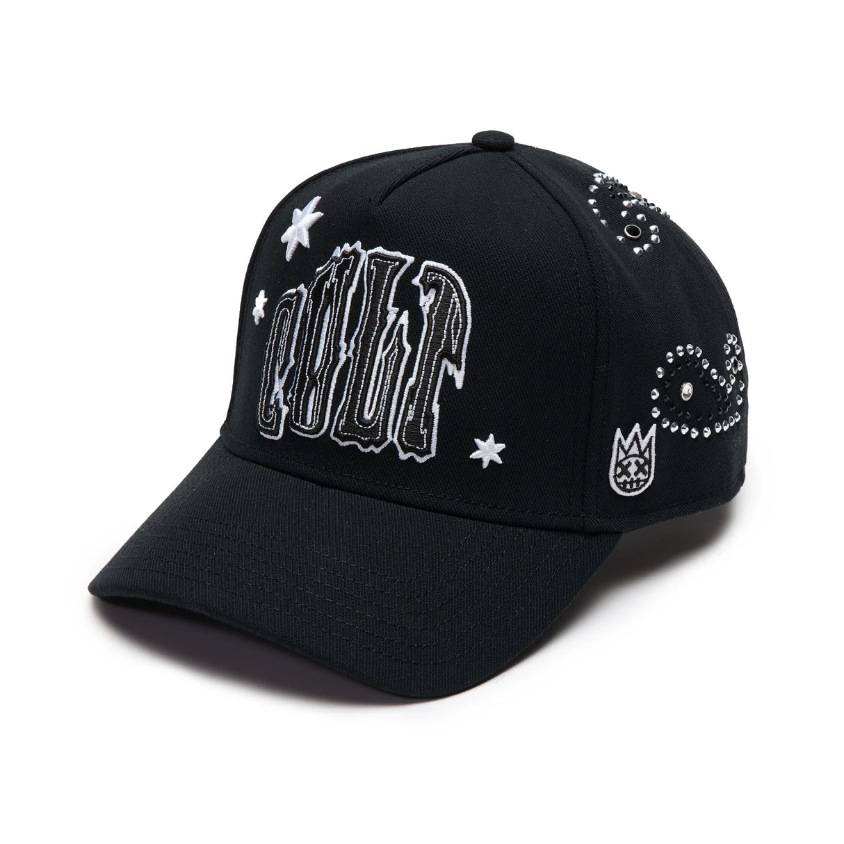 Cult Of Individuality 5 Panel Frame Trucker Hat In Black