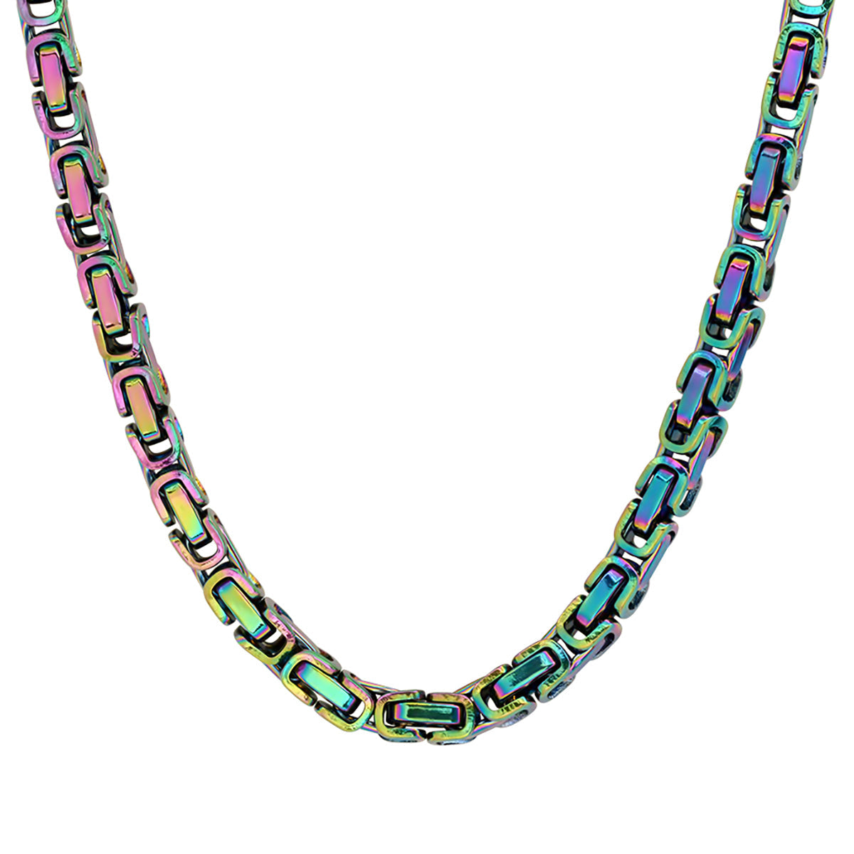 Luxe Byzantine Chain Necklace