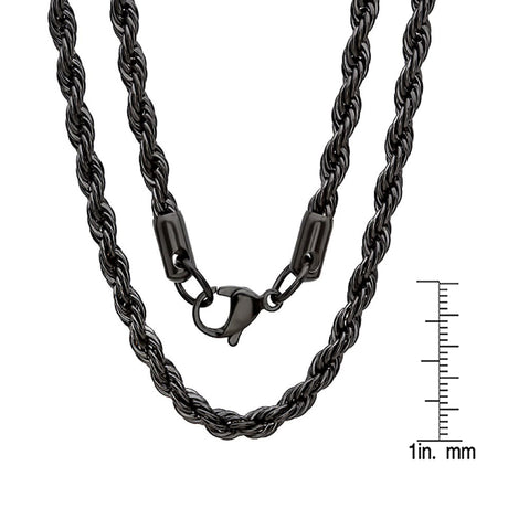 Twisted Rope Chain Necklace