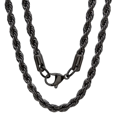 Twisted Rope Chain Necklace