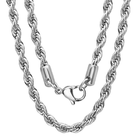 Twisted Rope Chain Necklace