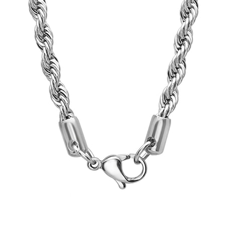 Twisted Rope Chain Necklace