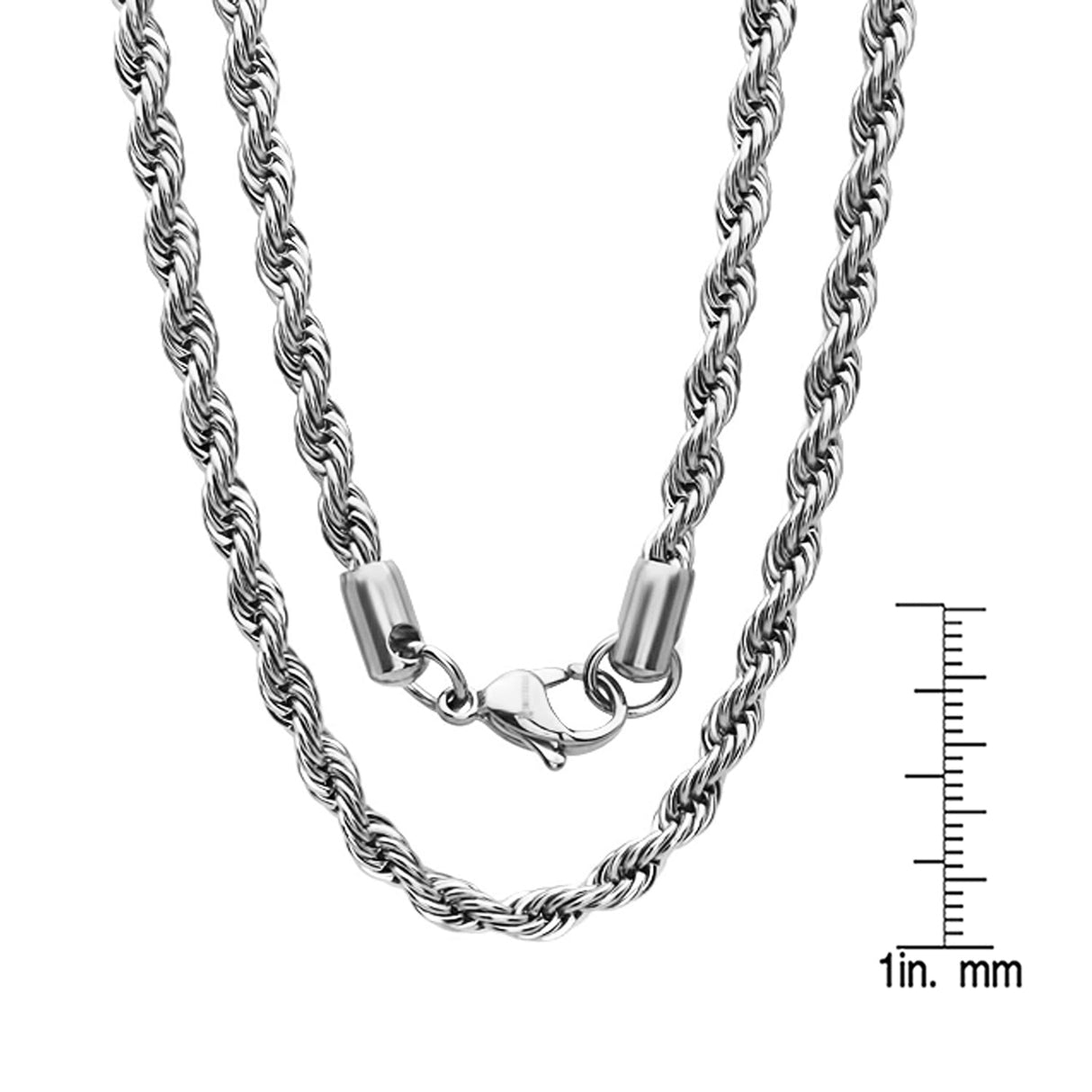 Twisted Rope Chain Necklace