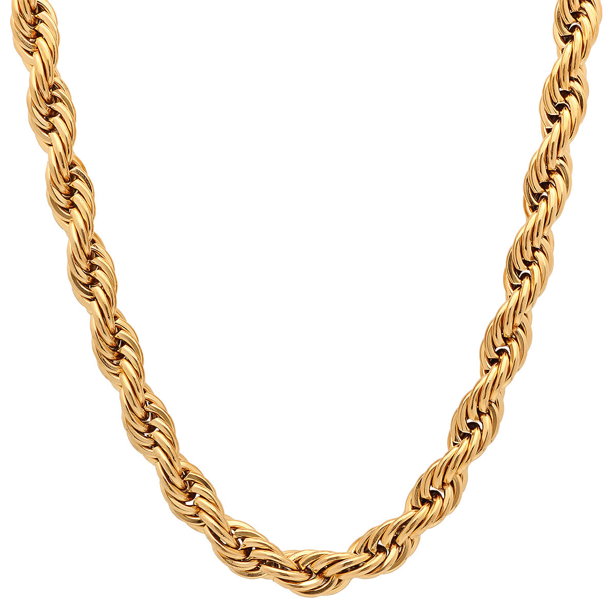 Twisted Rope Chain Necklace