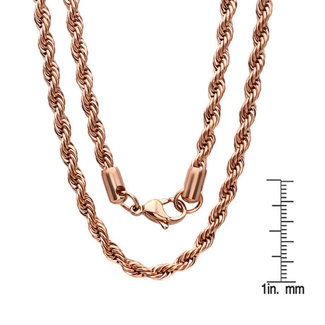 Twisted Rope Chain Necklace