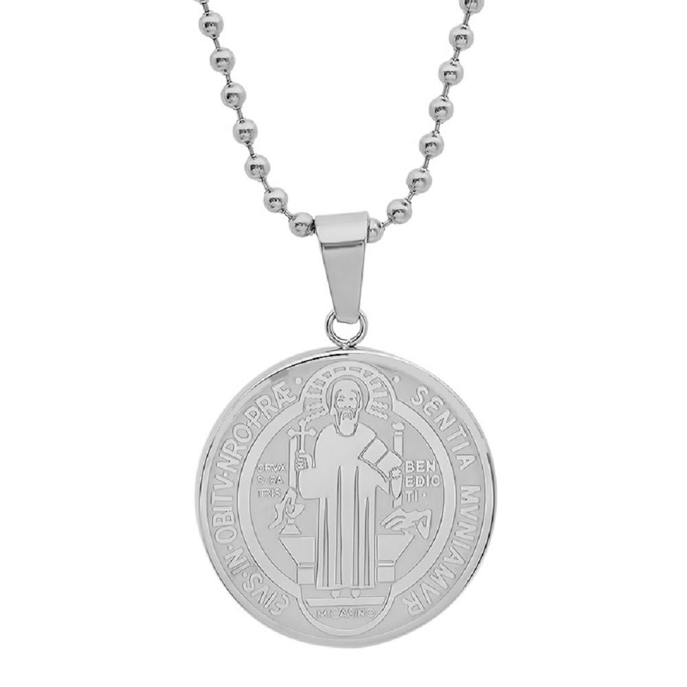 Ladies Stainless Steel Religious Necklace