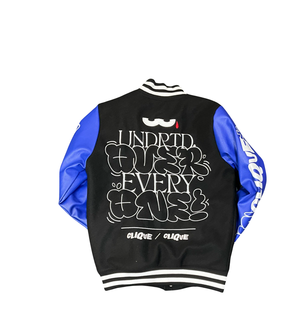 UNDRTD - Fleece Varsity Jacket - UNDRTD Over Everyone