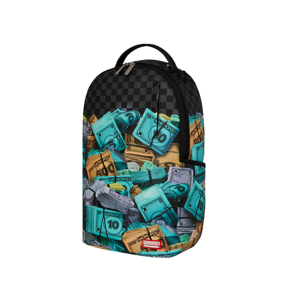 Sprayground Monopoly Money Stacks Backpack