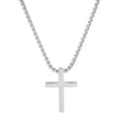 Stainless Steel Polished Cross Pendant