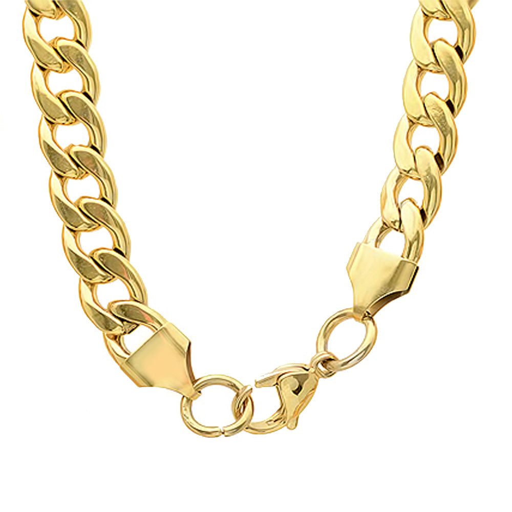 24 Inch Classic Cuban Link Chain Necklace