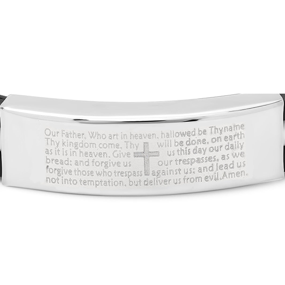 Lord's Prayer Lasso ID Bracelet