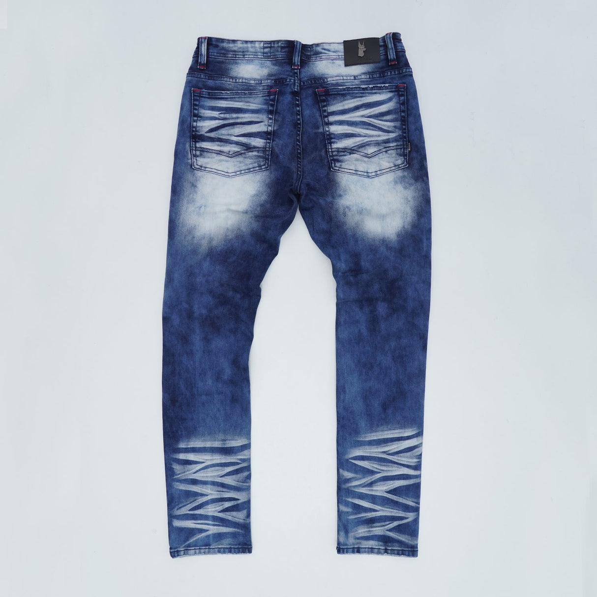Makobi M1970 Ashton Shredded Jeans- Dark Wash