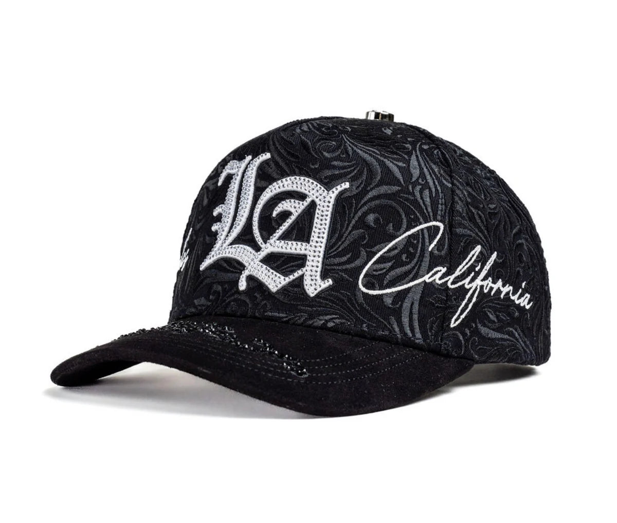 Big Boss embroidered Los Angeles Rhinestone Crystal Multi Colors