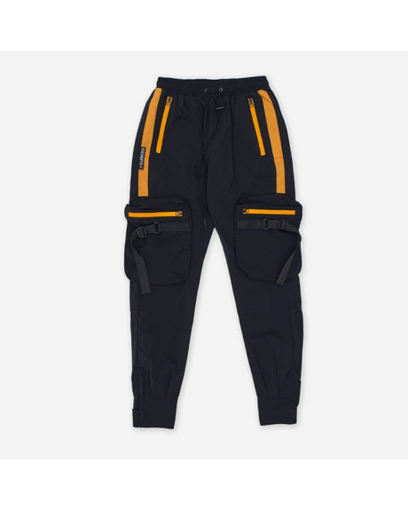 8&9 - Nylon Pants - Racing Team - Black/Yellow