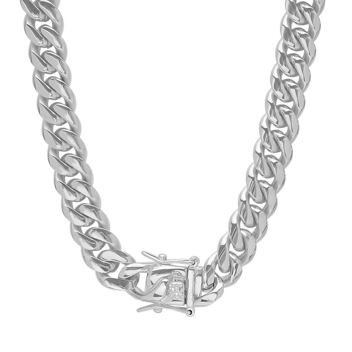 XL Miami Cuban Link Luxe Lock Necklace