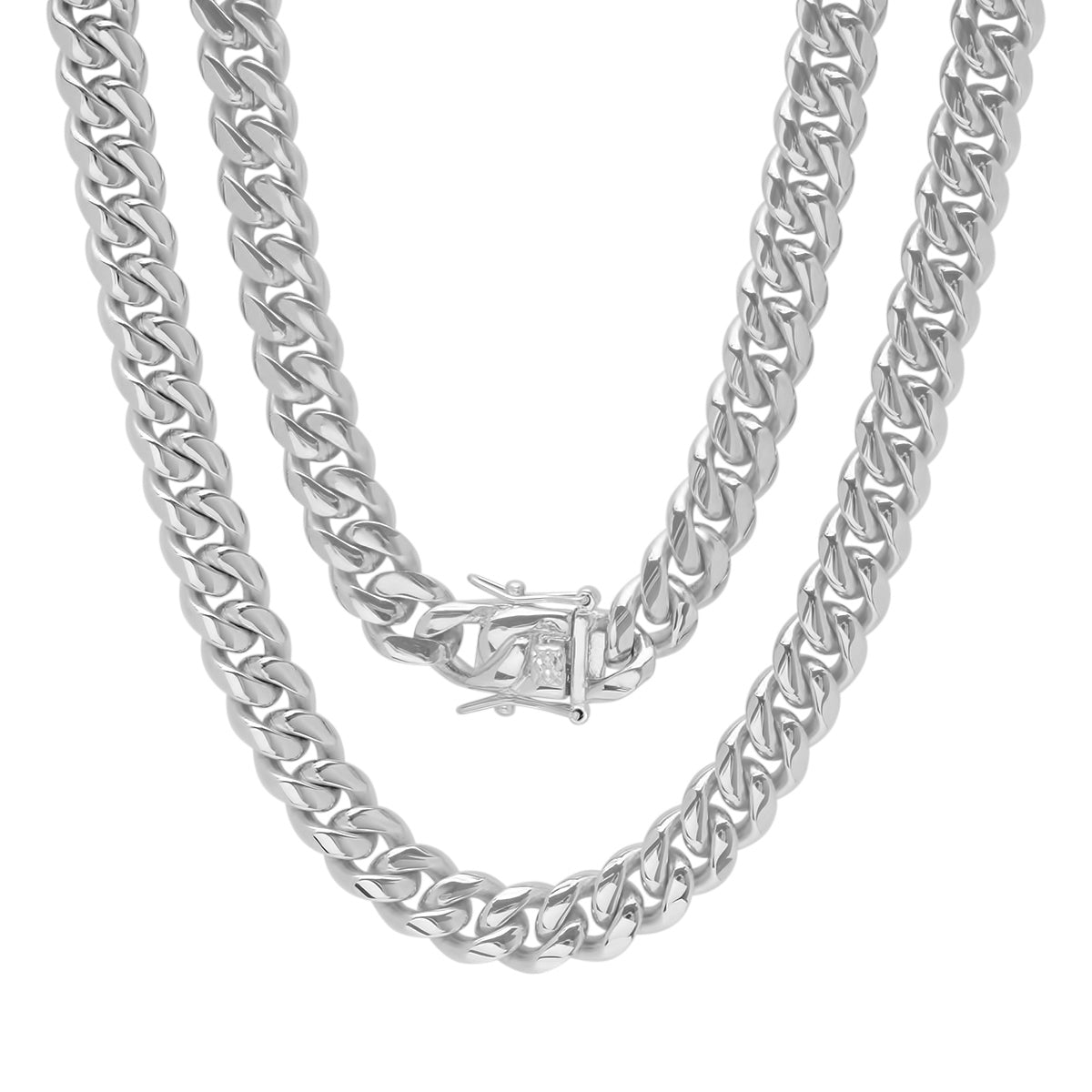 XXL Miami Cuban Link Luxe Lock Necklace