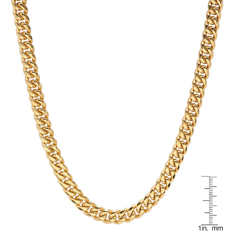 XL Miami Cuban Link Deluxe Iced Out Lock Necklace