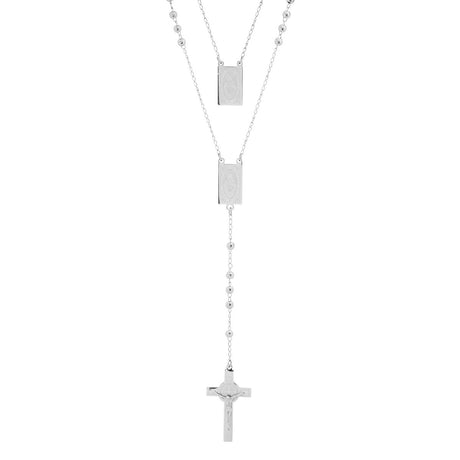 Stainless Steel Scapular Rosary