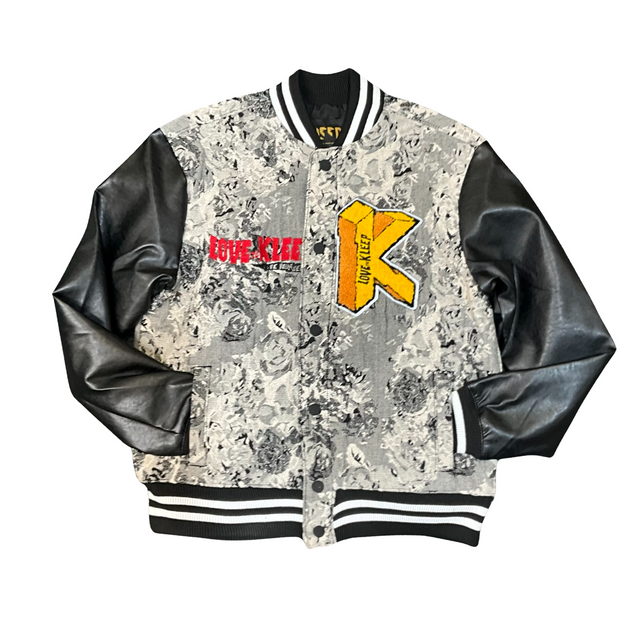 Kleep- Varsity Jacket - Vista - Grey