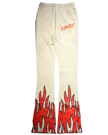 Focus Flame Stacked Pants