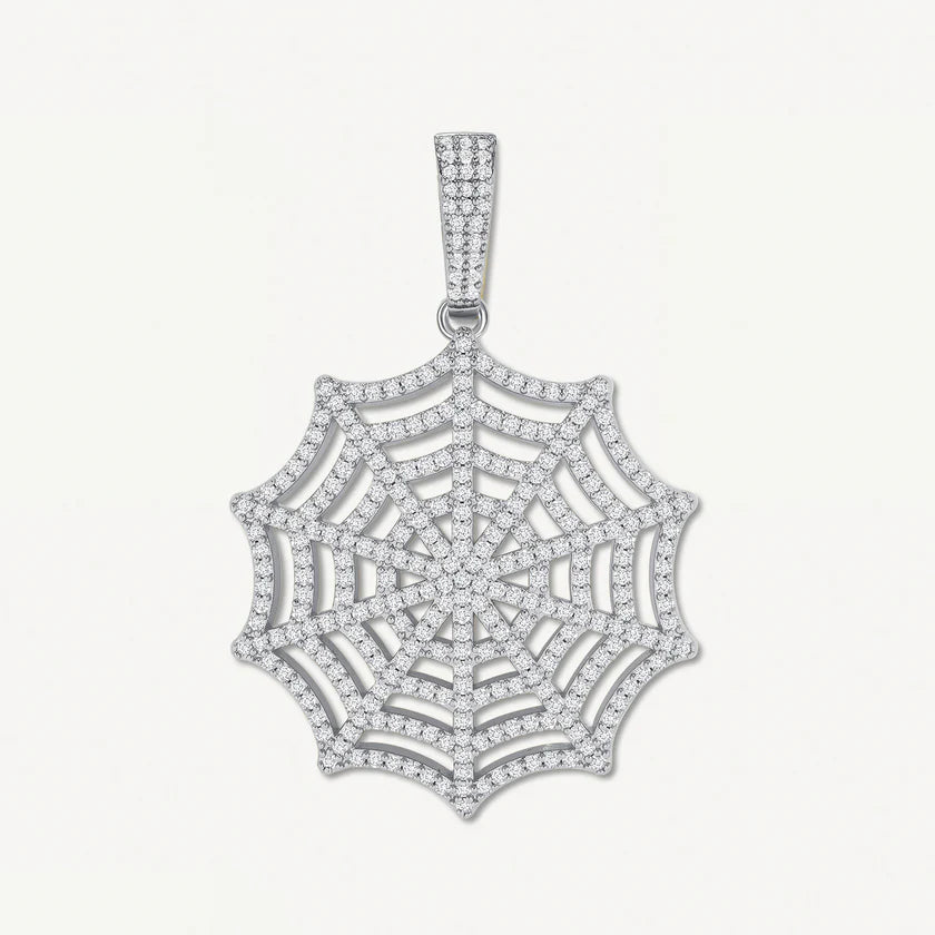 ICE KART WEB PENDANT WHITE GOLD